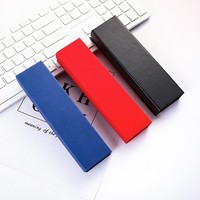 Boîte cadeau magnétique pour stylos à bille, étui à crayons en papier, emballage rectangulaire à couvercle rabattable pour stylos roller, logo personnalisé Yogo BH-08