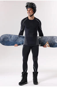 Sous-vêtements <span class=keywords><strong>de</strong></span> ski pour homme, imprimés fantaisie, écologiques, bon marché, pour course <span class=keywords><strong>de</strong></span> ski <span class=keywords><strong>de</strong></span> fond, avec effet galbant des fesses - Product Image 3
