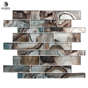 Orient White Marble <span class=keywords><strong>2x3</strong></span> Illusion 3D Cube Rhombus Diamond Hexagon Mosaic Tile - Product Image 2