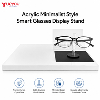 Exhibidores de Gafas Inteligentes de Acrílico Desmontables Personalizados, Estilo Minimalista, Soportes para Exhibición de Lentes, Organizador de Gafas de Sol Fácil de Usar