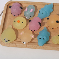 Kualitas Tinggi Penghilang Stres Mainan Mini Lucu Naik Lambat Kawaii TPR Lembut Mochi Squishies Hewan Gelisah Mainan untuk Anak-anak