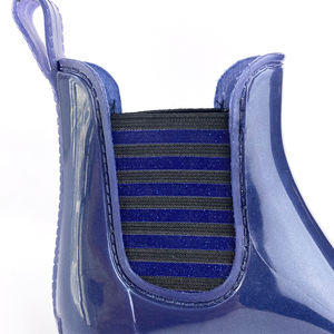 Bottes <span class=keywords><strong>Chelsea</strong></span> légères en PVC pour filles gomme Wellington à paillettes imperméables pour enfants mode été et automne-bottes <span class=keywords><strong>Chelsea</strong></span> pour enfants - Product Image 2