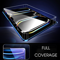 Protection d'écran en verre trempé anti-rayures 9H 2.5D 0,3 mm HD anti-graisse pour iPad Pro 13/Air 13 11e génération M2/M3/M4/M5, verre AGC japonais 99%