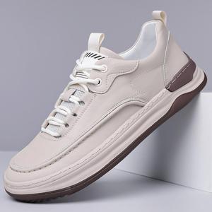 Nuevos Modelos de Mocasines Casuales de Moda, Cuero Genuino, Duraderos, con Cordones, Clásicos, Hechos a Mano, Forro de Malla, Plantilla EVA, Zapatos para Hombre - Product Image 2