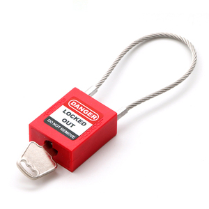 Candado de Seguridad para Cables Personalizado, Candado de Seguridad con Grillete para Cables, Candado de Seguridad con Grillete de <span class=keywords><strong>175</strong></span> mm - Product Image 5