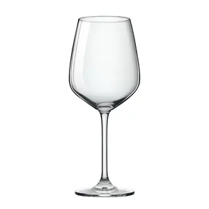 STONE ISLAND Logo kustom 436ml/15oz gelas anggur kristal bebas timbal bening kualitas tinggi gelas anggur putih