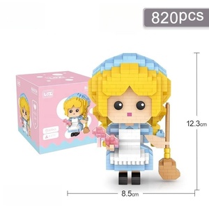 <span class=keywords><strong>Petit</strong></span> <span class=keywords><strong>chaperon</strong></span> rouge à assembler soi-même, jouets pour enfants, figurines d'animaux, cadeaux pour filles - Product Image 5