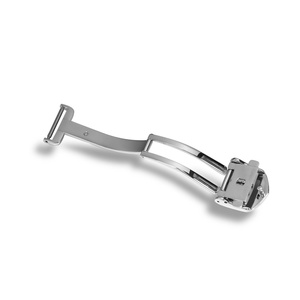 مشبك ساعة معدني مصقول عالي الجودة 16 مم 18 مم، مشبك ساعة ذهبي قابل للطي على شكل فراشة - Product Image 3