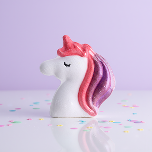 Bombe de bain licorne rêveuse - Parfum apaisant à la lavande et à la <span class=keywords><strong>vanille</strong></span>, bombes de douche aromathérapeutiques mignonnes faites à la main - Product Image 4