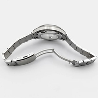 Nouveau boîtier de montre de plongée 5ATM en acier inoxydable 316L de 40 mm compatible avec les mouvements NH34 NH35 NH36, cadran de 33 mm 33,5 mm, verre saphir