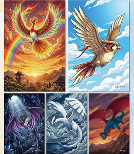 Cartes à collectionner en gros de style art original PGu Pokemoned, cartes de jeu d'échange et de jeu de société Anime <span class=keywords><strong>Pikachu</strong></span> Luffy Art Boards - Product Image 4