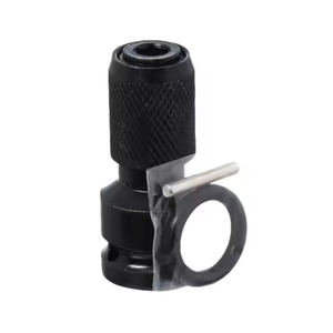 텔레스코픽 카트리지 슬리브 컨버터 헤드 전동 렌치 컨버터 헤드 사각 터렛 윈드 건 1/2에서 1/4 컨버터 헤드 - Product Image 2