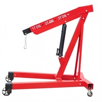 Levier hydraulique de levage de grue d'atelier pliable de 2 tonnes pour réparation de moteur de voiture