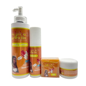Rende la pelle morbida giovane nutriente ringiovanire Anti-rughe brufolo Acne e invecchiamento della pelle macchie scure alfa corpo Set di Kit Private Label - Product Image 4