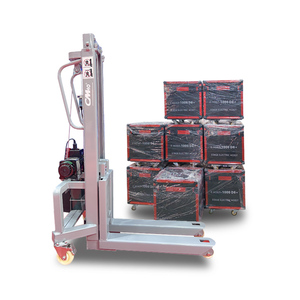 Bán tốt nhất 300kg tự tải Xách Tay Xe nâng cho trường hợp chuyến bay mini bán điện tự nâng <span class=keywords><strong>Stacker</strong></span> - Product Image 1