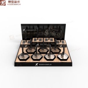 Kỹ thuật mới năng lượng mặt trời xoay đồng hồ hiển thị đứng hiện đại đồng hồ hiển thị tự xoay đồng hồ chủ cho cửa hàng bán lẻ - Product Image 2