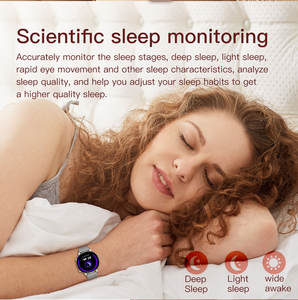 सर्वश्रेष्ठ महिला स्मार्ट वॉच स्वास्थ्य निगरानी 100 + स्पोर्ट्स मोड में संदेश माक96 महिलाओं को स्मार्ट घड़ी की घड़ी महिलाओं को देखती है - Product Image 3