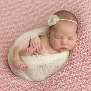Bebek fotoğraf Wrap yenidoğan içi boş fotoğraf sahne sarma havlusu poz kundak battaniye AG1441