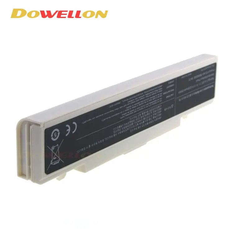 Wholesale laptop battery AA-PL9NC6W AA-PB9NS6W white color for samsung R428 R429 R408 R410 R420 R423 R427 R430 R431 R439 R440