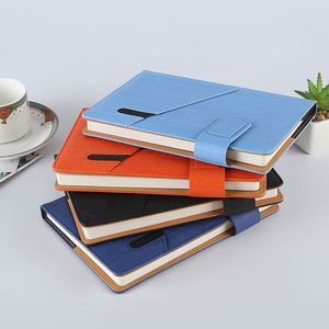 Custom Printed Full Color A5 Hardcover Leather Journal with <b>Magnetic</b> <b>Clasp</b> for Diary Notes Gift 80 Sheets RunCai - Product Image 4