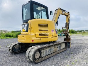Excavatrice Caterpillar d'occasion de 5 tonnes, modèle CAT 305.5E2, mini-excavatrice hydraulique sur chenilles, prix bas, en promotion - Product Image 4