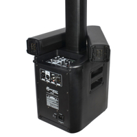 Altavoces de Columna Activos RQSONIC B8D5 de 200W Clase D, Sistema de Sonido de Plástico, Altavoz de Columna
