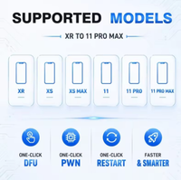 Boîtier de réparation automatique dédié USB-A RP2350A (RP2350) pour iPhone XR-11 Pro Max : Mode DFU, réinitialisation et récupération des données en un clic