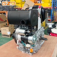 Moteur diesel Changfa 173F 3,5-3,8 kW 247 cm³ monocylindre refroidi par air pour machines de construction