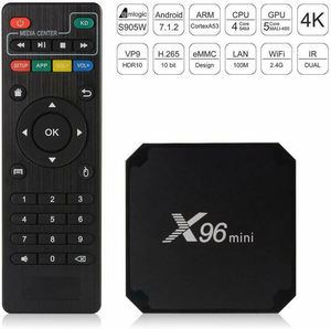 X96 Mini S905W 2G 16G Android 7.1 9.0 Nougat 4K Quad Core Thông Minh TV Box <span class=keywords><strong>IPTV</strong></span> IP TV Set Top Box Phương Tiện Truyền Thông Máy Nghe Nhạc <span class=keywords><strong>HD</strong></span> Wifi 4K Mini <span class=keywords><strong>PC</strong></span> - Product Image 2