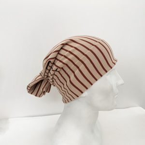 Venta al por mayor 100% algodón Vintage Tie-Top Beanie Hat logotipo personalizado de alta calidad <span class=keywords><strong>invierno</strong></span> Cola de Caballo sombreros múltiples camuflaje dibujos animados - Product Image 4
