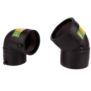 HDPE electrofusion 110mm khuỷu tay 90 độ pe100 phụ kiện đường ống nhựa nằm dưới lòng đất đường ống dẫn nước khí bằng khuỷu tay mịn - Product Image 3