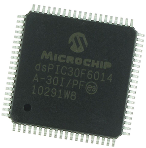 ไมโครชิป DsPIC30F6014A-30I/PF โปรเซสเซอร์สัญญาณดิจิตอลและตัวควบคุม-DSP DSC 30MIPS 144 KB 52 I/O SPDIP-28 แพคเกจใหม่ - Product Image 1