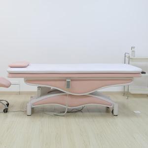 New Feature Three Motor Electric Massage Beauty <b>Bed</b> Pink Luxury Design for Beauty Salon - Product Image 3