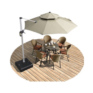 De aluminio grande al aire libre pación sombrilla Gardent voladizo barato sombrillas - Product Image 3