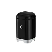Boîte à pain de luxe avec support argenté pour la décoration de la cuisine, boîtes à pain en métal galvanisé, rétro crème pour le comptoir de cuisine