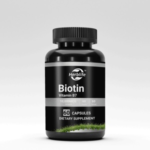 แคปซูลไบโอติน 10000MCG สำหรับดูแลสุขภาพผมและผิว ผลิตภัณฑ์เสริมอาหาร ยี่ห้อ OEM รับผลิตแบบ Private Label ขายส่ง - Product Image 2