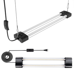 10W-100W Smart T8 LED Grow Light Tubes con temporizador incorporado y función de memoria para ciclismo automático - Product Image 6