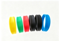 Bracelet de contrôle d'accès en silicone étanche avec boucle réglable RFID 13,56 MHz, puce 1K, plusieurs couleurs
