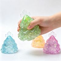 Nouvelle Décoration de Noël en Caoutchouc Souple Anti-stress pour Arbre de Noël, Idéale pour la Vente en Gros Transfrontalière