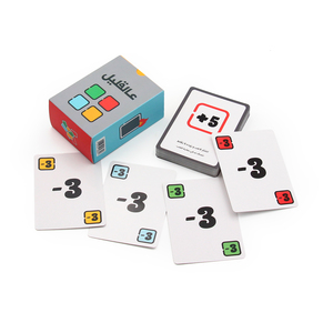 Juego de cartas de PVC para niños, juego de cartas de embalaje personalizado, tarjetas flash educativas para niños - Product Image 4