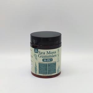 Gomitas de Extracto Herbal de Grado Alimenticio con Algas Marinas y Vitamina Aloe Vera en Envase de Vidrio, Suplementos con <span class=keywords><strong>Ingredientes</strong></span> Empacados en Botella - Product Image 3
