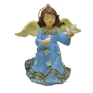 handmade angle Christmas ornament resin baby favor small baby angel fairy souvenirs