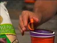 Offre Spéciale 2025 enfants Double couche 600ml boisson et collation tasse avec paille conception de séparation multifonctionnelle pour le camping en plein air