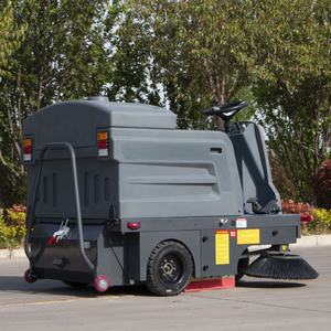 איכות גבוהה קומה תעשייתית מטאטא תלת אופן ניקוי מכונת לרכב על מטאטא למכירה - Product Image 1