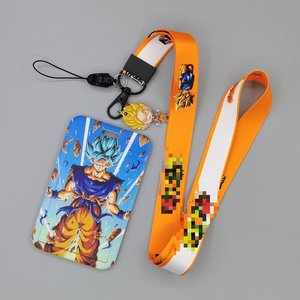 Phong Cách Mới Siêu Saiyan Phim Hoạt Hình Phim Hoạt Hình Dây Buộc Nhựa Chủ Thẻ Tín Dụng Ngân Hàng Id Chủ Xe Buýt Thẻ Bìa Trường Hợp - Product Image 4