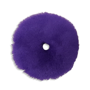 Almohadillas de pulido de disco de lana púrpura Premium Conexión de agarre de interfaz integrada Ø 127 mm Excelente producto de pulido - Product Image 1
