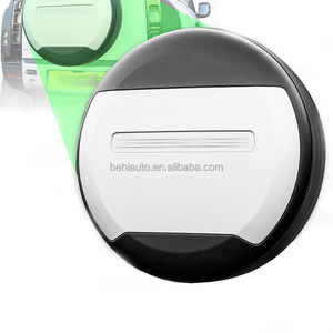 Convient pour Land Rover Defender 2020-2023 Couvre-pneu arrière noir brillant ABS Couvre-roue de secours Kit de carrosserie extérieur Pièce de modification - Product Image 6