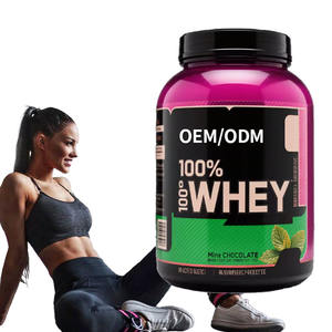 Suplemen Nutrisi Olahraga Creatine Whey Protein Bubuk OEM untuk Dewasa, Meningkatkan Kepadatan Tulang, Peningkatan Berat Badan, dan Peningkatan Massa Otot - Product Image 1