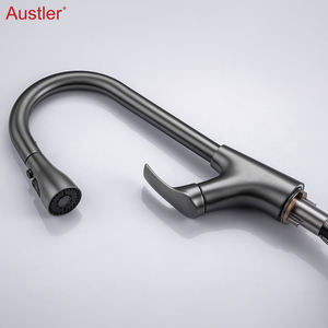 Grifo de agua fría y caliente de cocina extraíble 3 en 1 moderno Grifo de fregadero de cocina de dibujo - Product Image 2