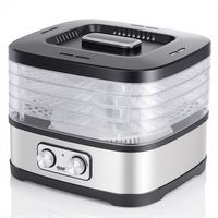 Déshydrateur alimentaire RAF 240W, 5 plateaux, 8L, pour fruits, viande, herbes, cuisine domestique